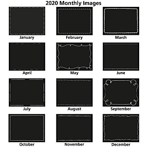 Additional Image 1 - a black square object with white text