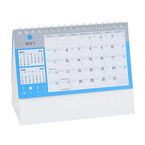 Additional Image 3 - a white and blue calendar