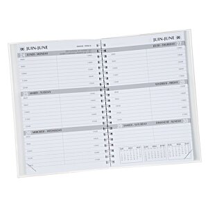 Additional Image 1 - a white calendar with black writing