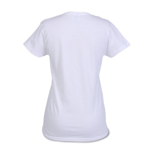 Additional Image 1 - a white t-shirt on a white background