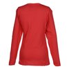 View Image 3 of 3 of Gildan Heavy Cotton LS T-Shirt - Ladies' - Screen - Colours