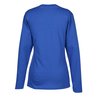 View Image 3 of 3 of Gildan Heavy Cotton LS T-Shirt - Ladies' - Embroidered - Colours
