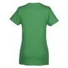 View Image 2 of 2 of Gildan Heavy Cotton V-Neck T-Shirt - Ladies' - Embroidered - Colours