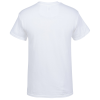View Image 2 of 3 of Gildan Heavy Cotton Pocket T-Shirt - Men's - Screen - White