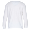 View Image 2 of 2 of Gildan Heavy Cotton LS T-Shirt - Youth - White