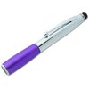 View Image 2 of 4 of Combination Stylus Pen with Flashlight-Closeout Colours