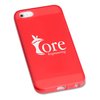 View Image 3 of 4 of Silicone iPhone Case - 5/5S – Translucent