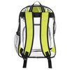 View Image 3 of 4 of See-Through Colour Block Backpack