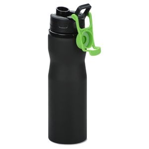 Additional Image 2 - a black bottle with a green lid