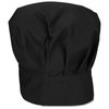 a black chef hat