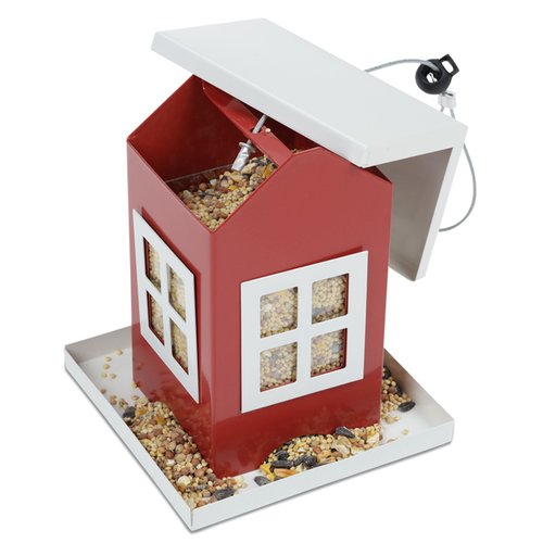 Colourful Metal Bird Feeder Image 1 of 2