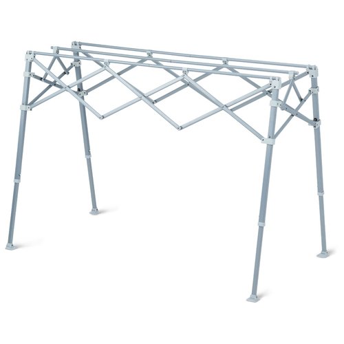 Additional Image 1 - a white metal structure with a white background