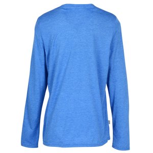 Additional Image 1 - a blue long sleeved shirt