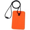 View Image 2 of 3 of Jubilee Felt Media Holder Lanyard - Closeout