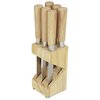 View Image 2 of 3 of 6-Piece Steak Knife Block Set - Closeout