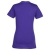View Image 2 of 2 of Bella+Canvas Jersey Deep V-Neck T-Shirt - Ladies' - Screen