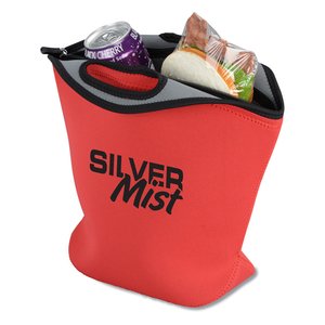 Additional Image 1 - a red bag with food in it