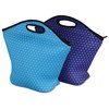 View Image 3 of 3 of Hideaway Large Lunch Cooler Tote - Polka Dots