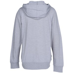 Additional Image 1 - a grey sweatshirt with a hood
