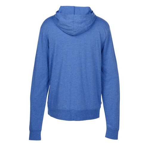 Additional Image 1 - a blue hoodie with a white background