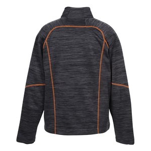 Additional Image 1 - a black jacket with red stitching