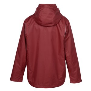 Additional Image 2 - a red jacket with a hood