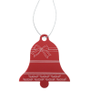 View Image 2 of 3 of Coloured Aluminum Ornament - Bell