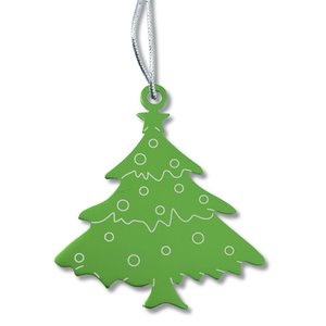 Additional Image 1 - a green christmas tree ornament