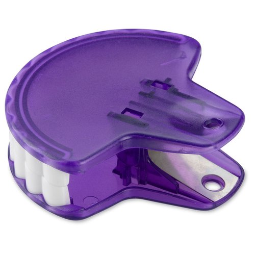 Additional Image 1 - a purple toothbrush in a plastic case