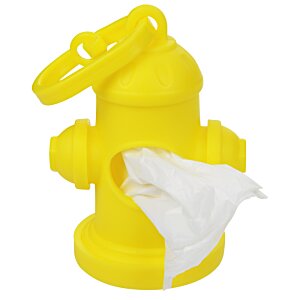 Additional Image 1 - a yellow fire hydrant with a tissue paper in it