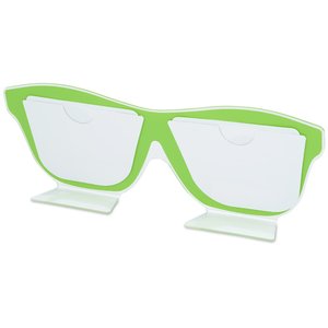 Additional Image 1 - a green and white pair of glasses