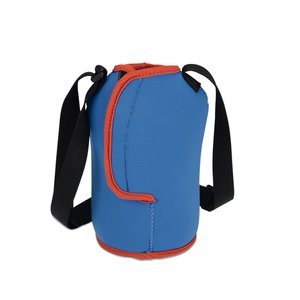 Additional Image 1 - a blue and orange bag with straps
