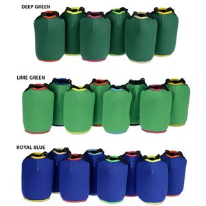 Additional Image 4 - a row of blue green and blue cylinders