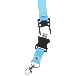 Additional Image 1 - a blue strap with a black buckle