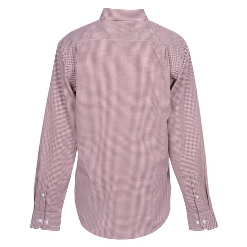 Additional Image 1 - a back view of a pink shirt