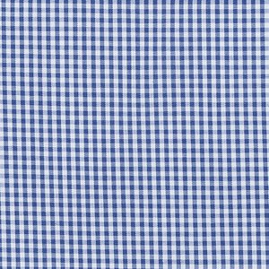 Additional Image 2 - a close up of a blue and white checkered fabric