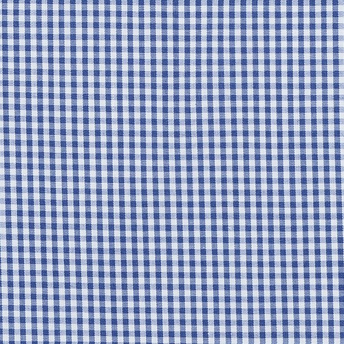 Additional Image 2 - a close up of a blue and white checkered fabric