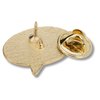 View Image 2 of 2 of Value Lapel Pin - Speech Bubble