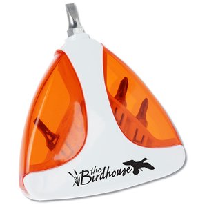 Additional Image 1 - a white and orange triangle shaped object