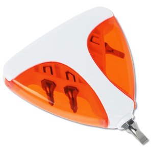Additional Image 3 - a white and orange object with black handles