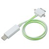 View Image 2 of 4 of Zip LED USB Charging Cable - 24 hr