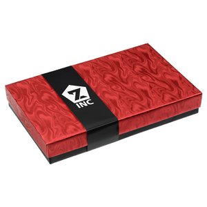 Additional Image 3 - a red box with black ribbon