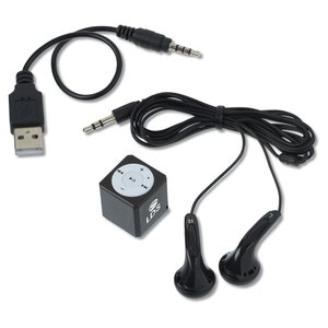 Additional Image 1 - a black headphones and a black cord