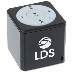 Additional Image 2 - a black cube with white text