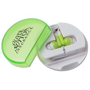 Additional Image 1 - a green and white circular object