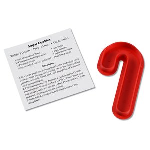 Additional Image 1 - a red candy cane next to a piece of paper