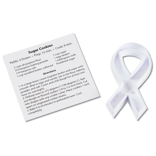 Additional Image 1 - a white ribbon next to a piece of paper