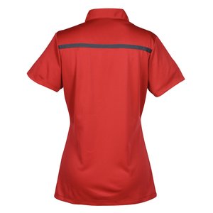Additional Image 1 - a red shirt with a black stripe