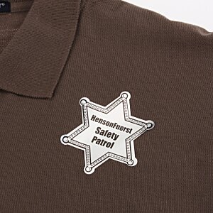 Additional Image 2 - a brown shirt with a star on it