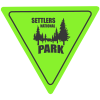 View Image 2 of 2 of Sticker by the Roll - Triangle - 2" x 2-1/4"